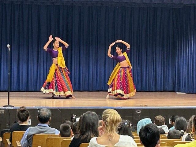 Ajna Dance Company — dancers in colorful traditional costumes
